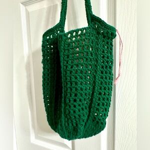 New / Crochet cotton bag